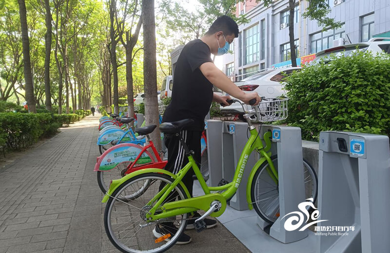 市区公共自行车：潍坊五一骑行数据发布1