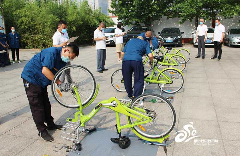 公共自行车开展“提升技能强服务，&#160;助力市政高品质”竞赛活动29